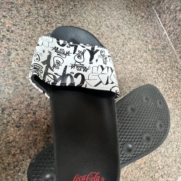 Men's Coca Cola Slides - Picture 2 of 7
